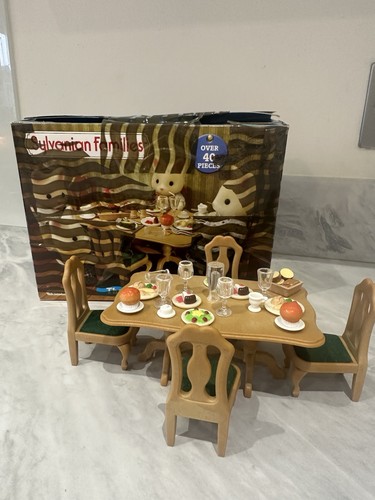 Sylvanian families dining set - sylvanian,