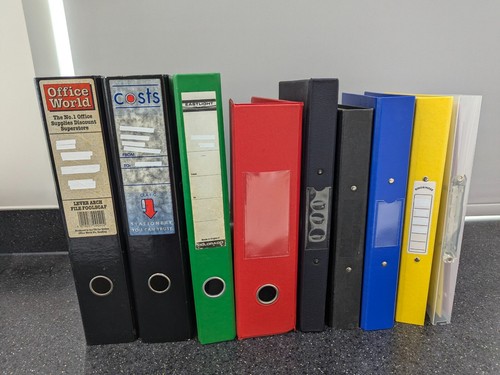 Lever arch files - a4,
