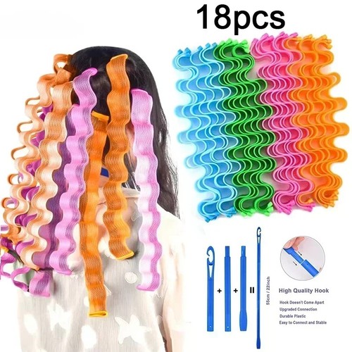 Heatless hair curlers spiral - heatless,