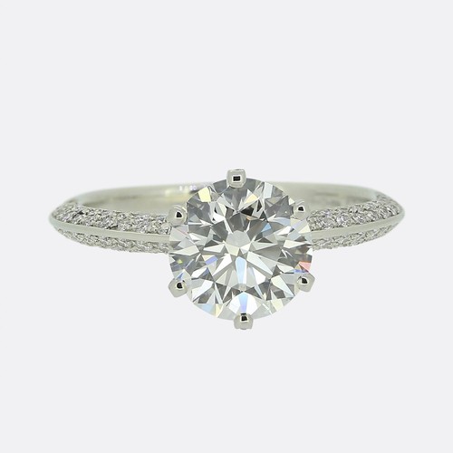 Tiffany 1 91 carat pave - co., 1.91