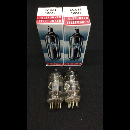Pair telefunken 12at7 ecc81 - telefunken, w