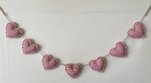 Heart garland bunting laura - heart,