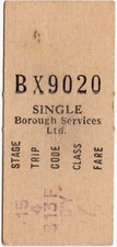 Bus ticket: Narrow Insert