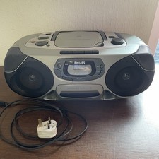 VINTAGE PHILLIPS CD RADIO CASSETTE RECORDER MODEL AZ1207/05 - SEE CONDITION