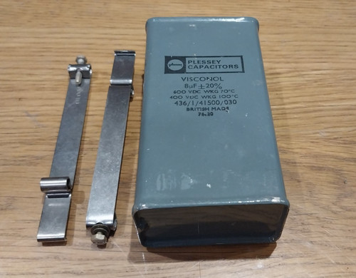 Plessey visconol capacitor - plessey,