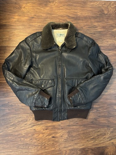 Bean leather jacket - bean,