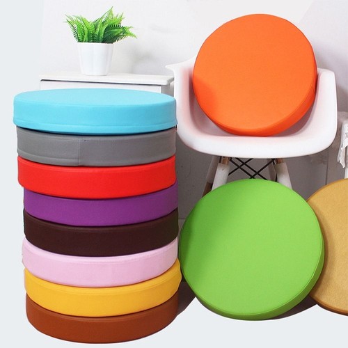 Faux leather round floor - faux,