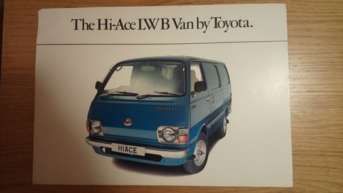 Toyota ace lwb long - hi-ace,