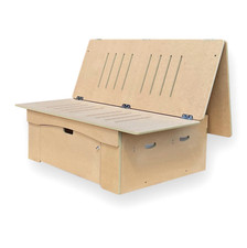 ⭐ 6ft x 4ft Eco rock and roll bed - Camper van Vivaro Trafic Transit T5 T6 Vito