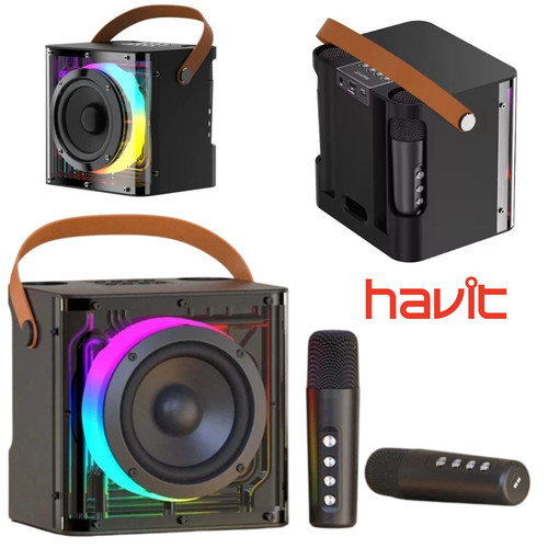 Portable karaoke machine with - machine,