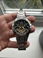 Bulova Maquina Stainless Steel