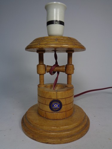 Unusual wooden wishing well - wooden,
