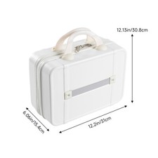 Travel Beauty Makeup Vanity Case Hard Shell Toiletry Storage Organizer Portable