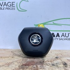 SKODA OCTAVIA MK4 VRS STEERING WHEEL AIRBAG 5E3880201S 2021 GENUINE