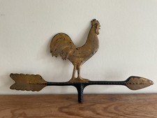 VINTAGE COCKEREL WEATHER VANE