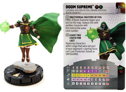 Heroclix doom supreme 052 - heroclix,