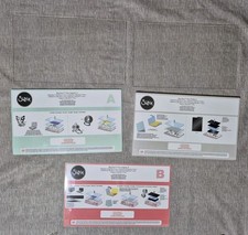 Sizzix Big Shot Plus Platform Adapter A B Clear Plates Paper Craft Scrapbooks