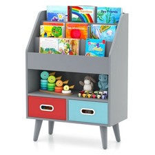 Kids Bookcase Wooden Children