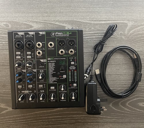 Mackie profx6v3 channel - mackie,