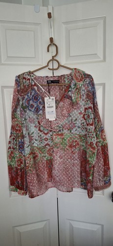 Pretty zara blouse size - blouse, s