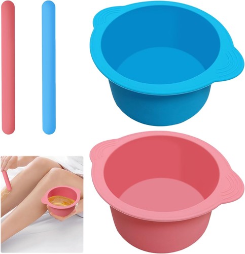 Silicone waxing bowl pcs - bowl,2,