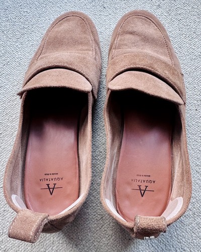 Aquatalia suede loafers womens - aquatalia,