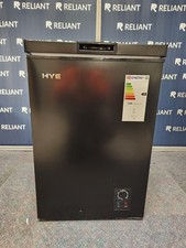 HYE Chest Freezer 96 Litre Freestanding 60cm Black - Refurb A (Please Read)