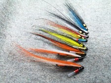 1 Sunray Salmon Tube fly Tied on 1" Aluminium Tubes