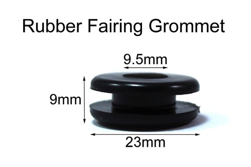 Rubber fairing grommet - fairing,