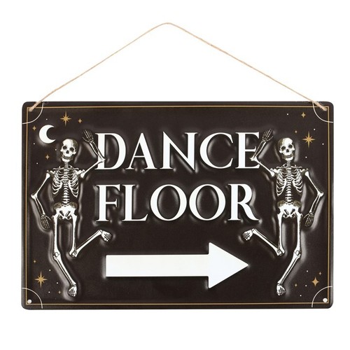 Dance floor hanging metal - dance, sign