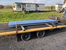 CLADDING STEEL SHEETS 3.6x910 LONG  £22.00  EACH COLLECT OR DELIVER AT EXTRA