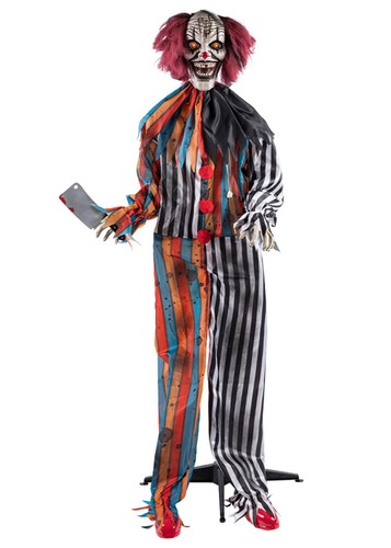 Scary butcher clown - scary,