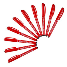 Set of 12 Black Manuscript