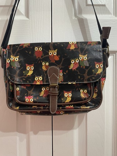 Adorable woodland owl oilcloth - adorable,
