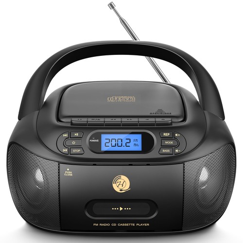 Hernido portable boombox with - portable,