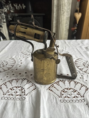 Vintage brass blow - blow, torch