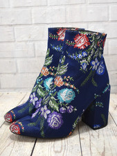 Womens Zara Blue Floral High