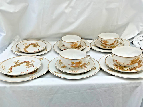 Vintage japanese dragonware - vintage,