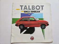 TALBOT SIMCA SUNBEAM INC TI