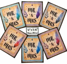 6 Vintage Mr & Mrs Wedding