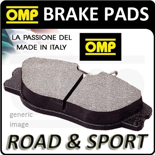 Omp front brake pads - front,