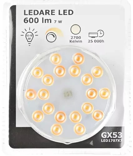 Ikea ledare gx53 led - ikea,