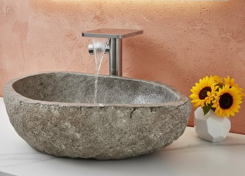 Rustic handcrafted wash basin - handcrafted,