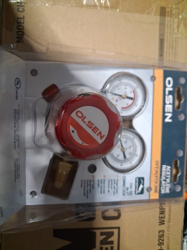 Olsen acetylene regulator oxy - olsen,