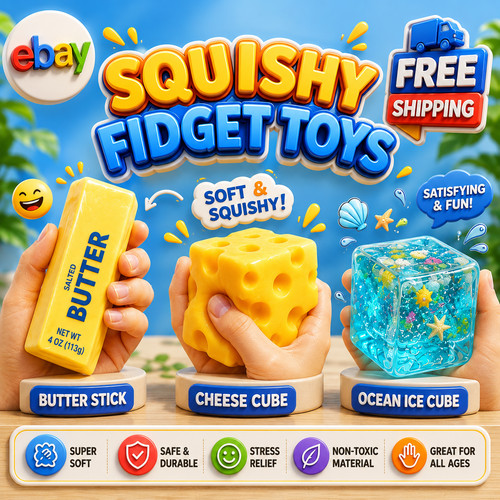 Squishy fidget soft toy - fidget,