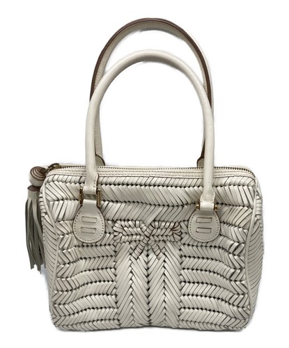 Anya hindmarch woven - anya, leather