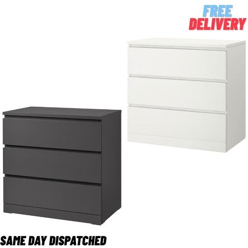 Ikea malm chest - 3, drawers