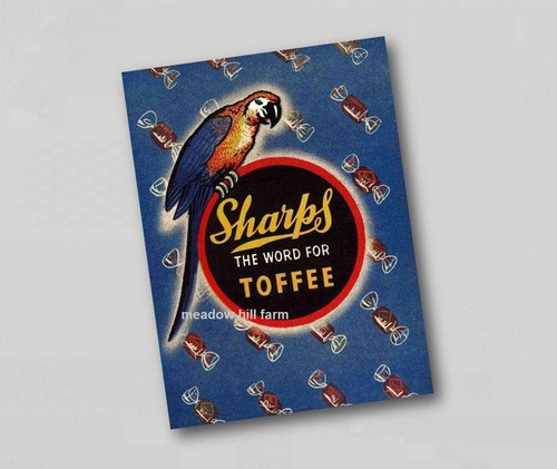 Fridge magnet sharps toffee - .,