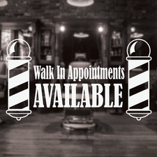 Barber Shop Decal, barber shop