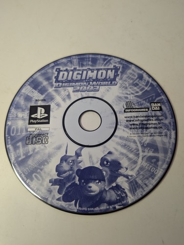 Digimon world 2003 ps1 disc - world,